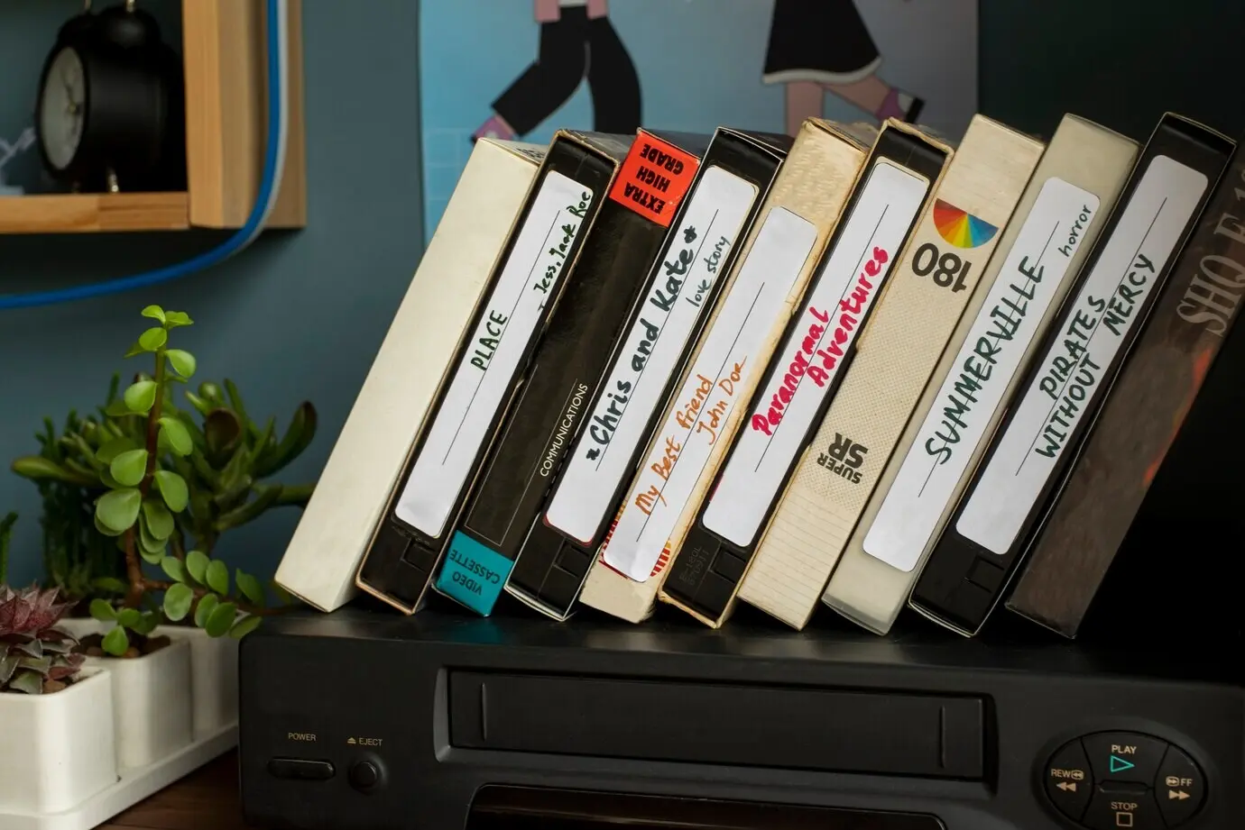 Компоновка старой упаковки VHS